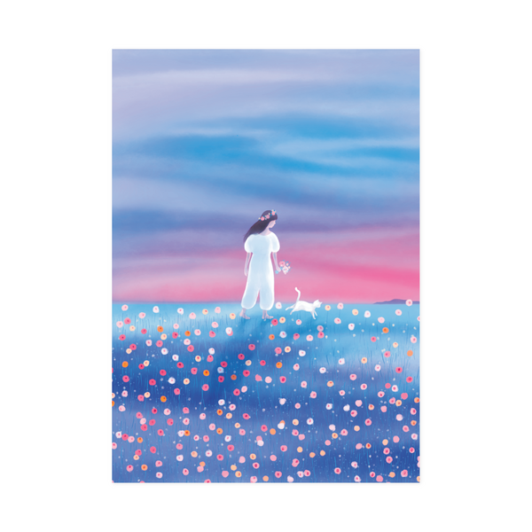 Postcard Summer Night