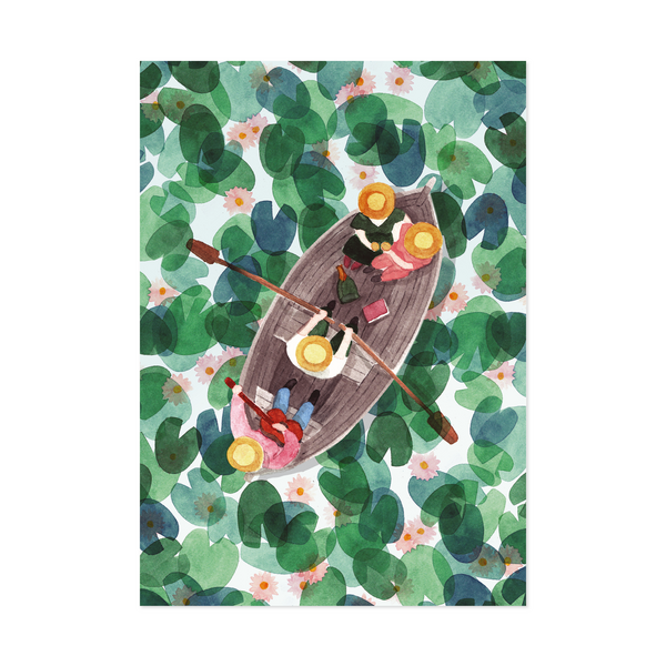 Postcard On the Lake